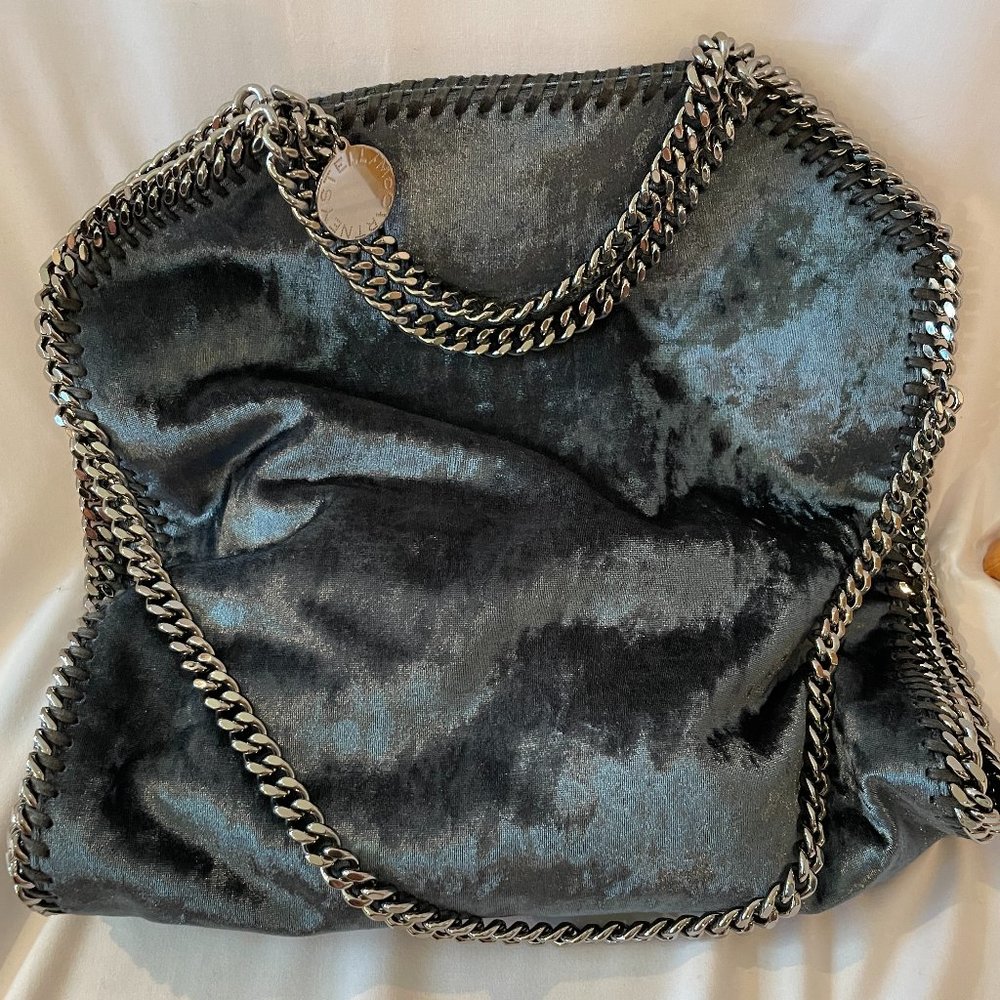 Stella McCartney Fallabella Velvet Small Tote NEW